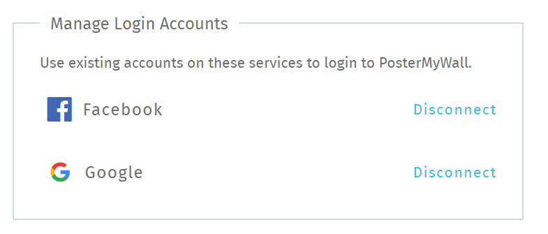 How do I login with my email instead of my Facebook? – PosterMyWall Help  Center