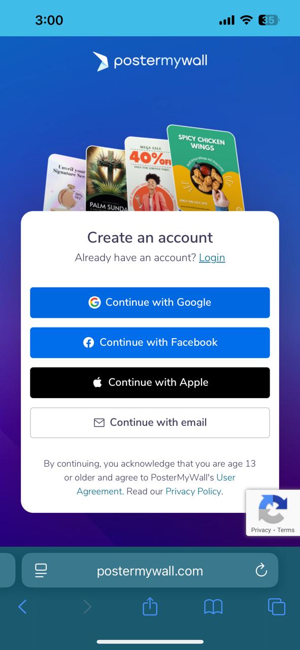 How do I sign up to PosterMyWall? – PosterMyWall Help Center