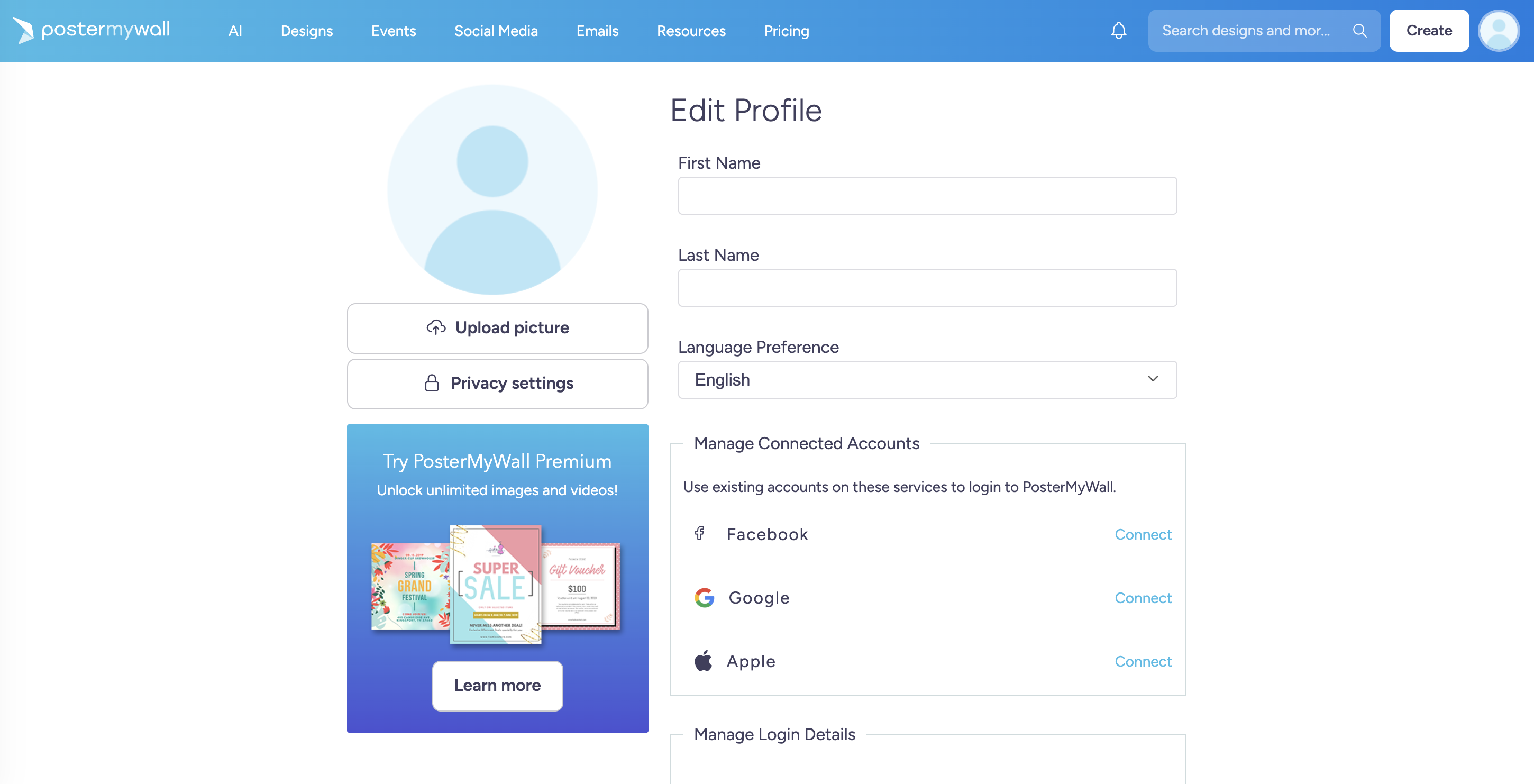 How can I sign up for a Premium subscription trial? – PosterMyWall Help ...